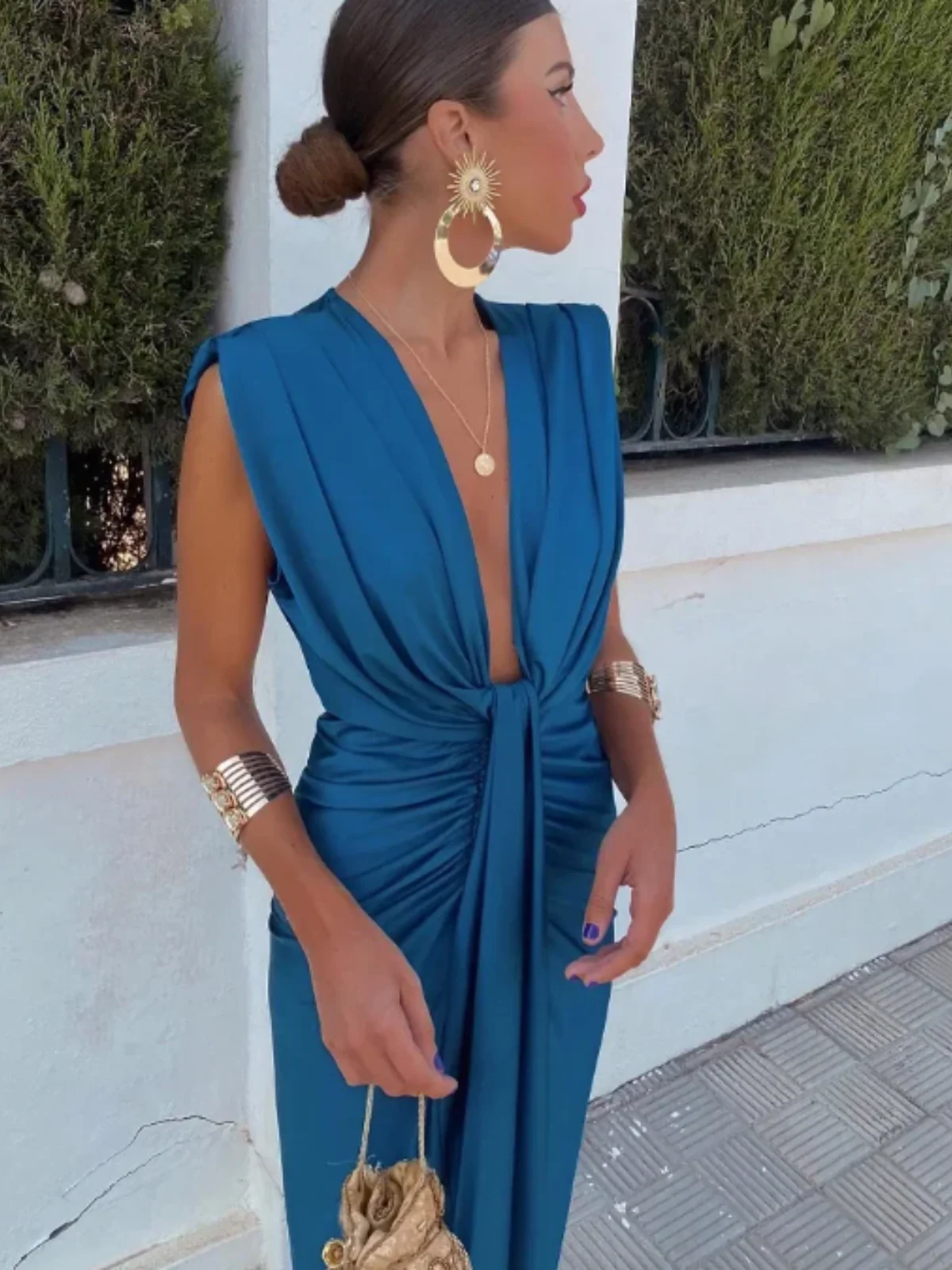 Crocetta  | Elegantes schulterfreies Kleid - Image 13