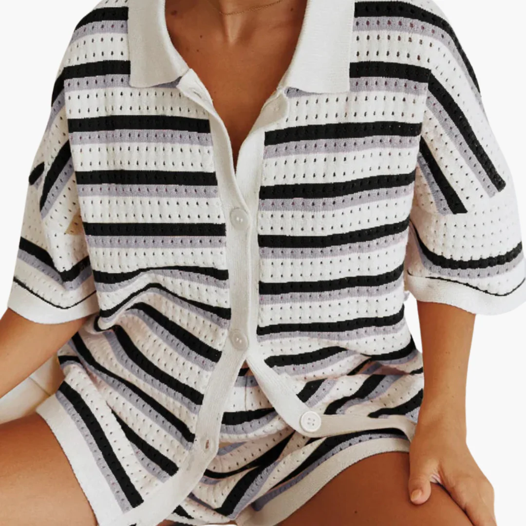 Crochet 2-Piece Set für Frauen - Stylish Sommer-Outfit - Image 8