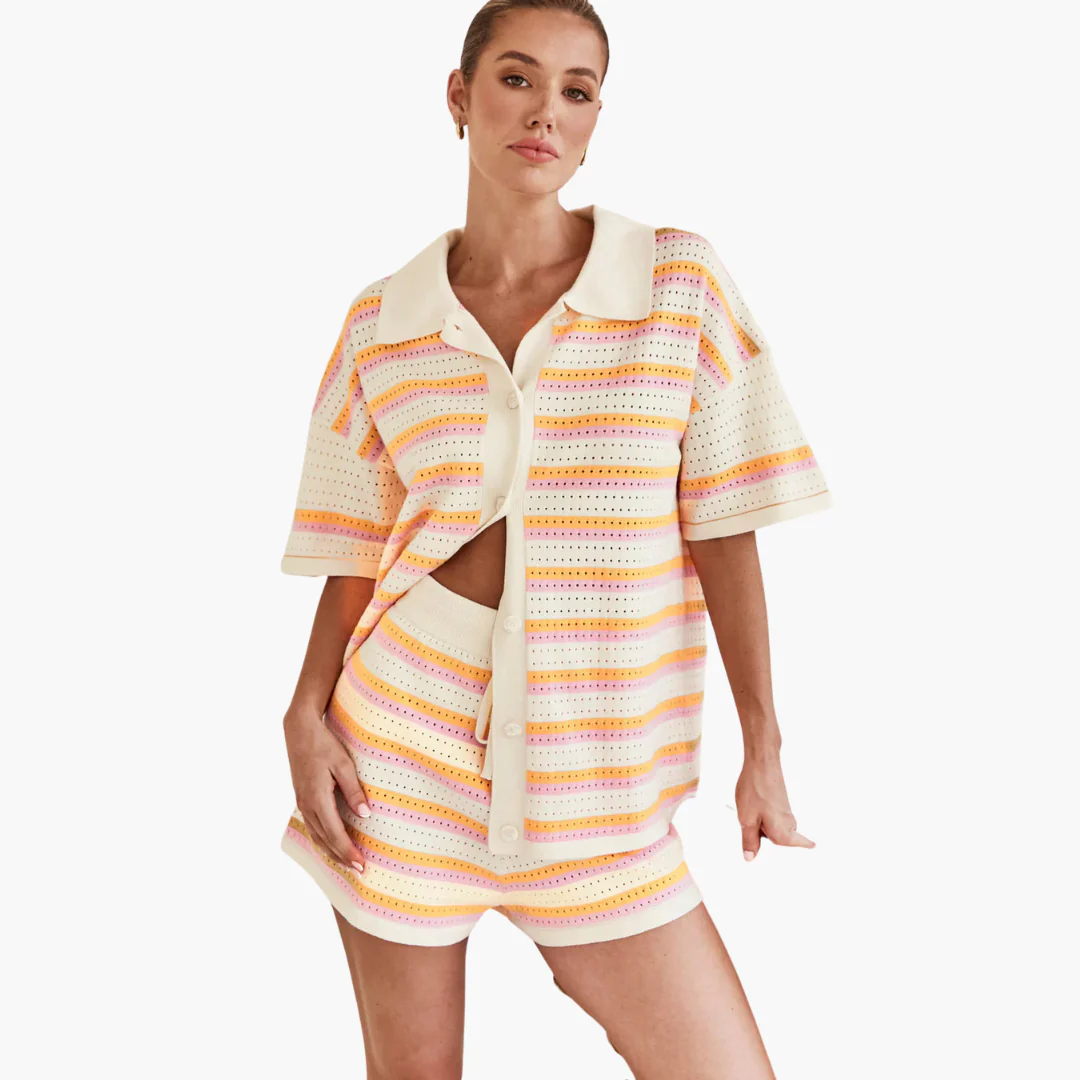 Crochet 2-Piece Set für Frauen - Stylish Sommer-Outfit - Image 9