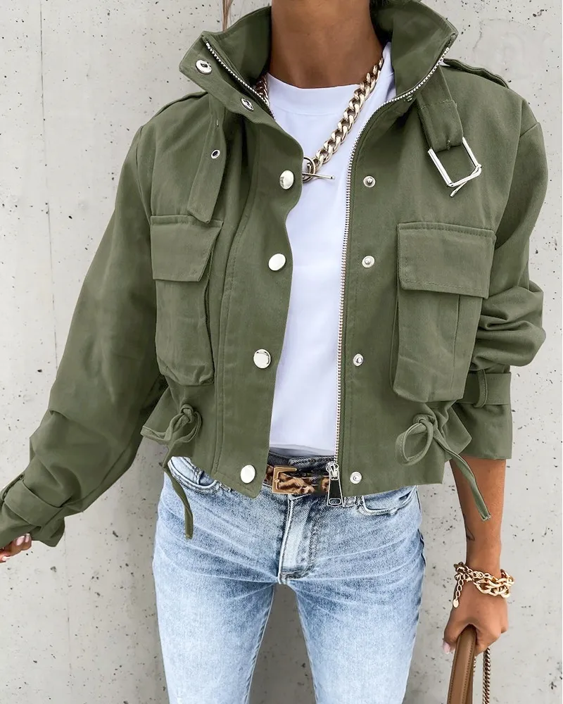 Crop Top Jacke für Damen - Image 3