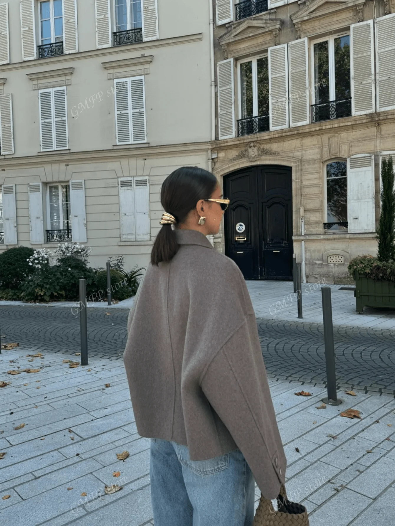 Cropped Wolljacke mit Knopfleiste – Zeitlos, Parisian & Herbstready - Image 11