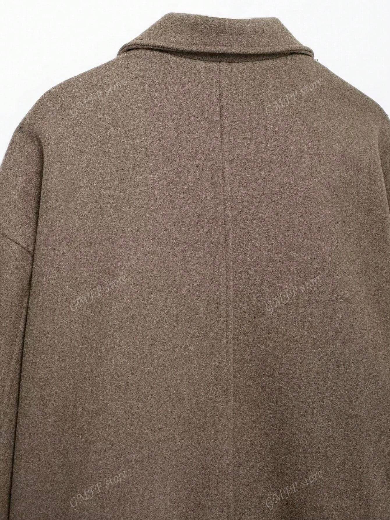 Cropped Wolljacke mit Knopfleiste – Zeitlos, Parisian & Herbstready - Image 9