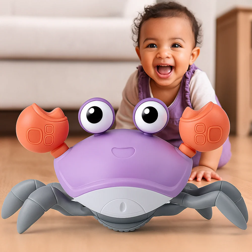 CrustaceanJoy | Krabbenbaby-Spielzeug mit Musik und bunten Lichtern - Image 12