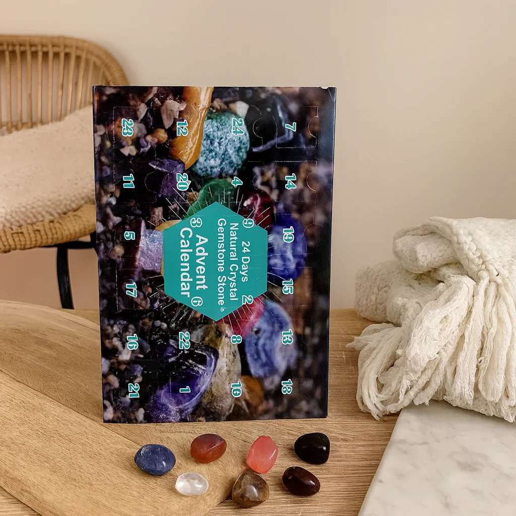 CrystalTreasures | Edelstein-Adventskalender mit 24 Naturkristallen - Image 3