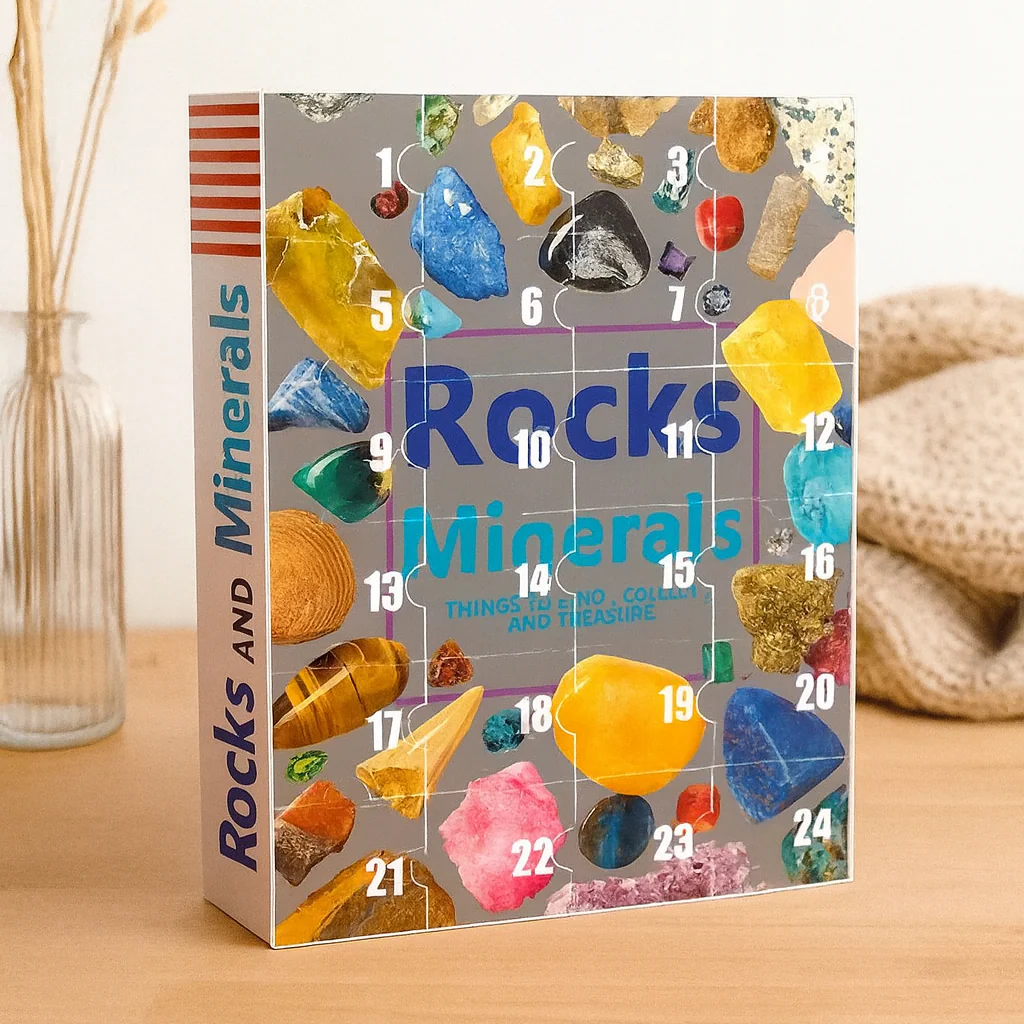 CrystalTreasures | Edelstein-Adventskalender mit 24 Naturkristallen - Image 4