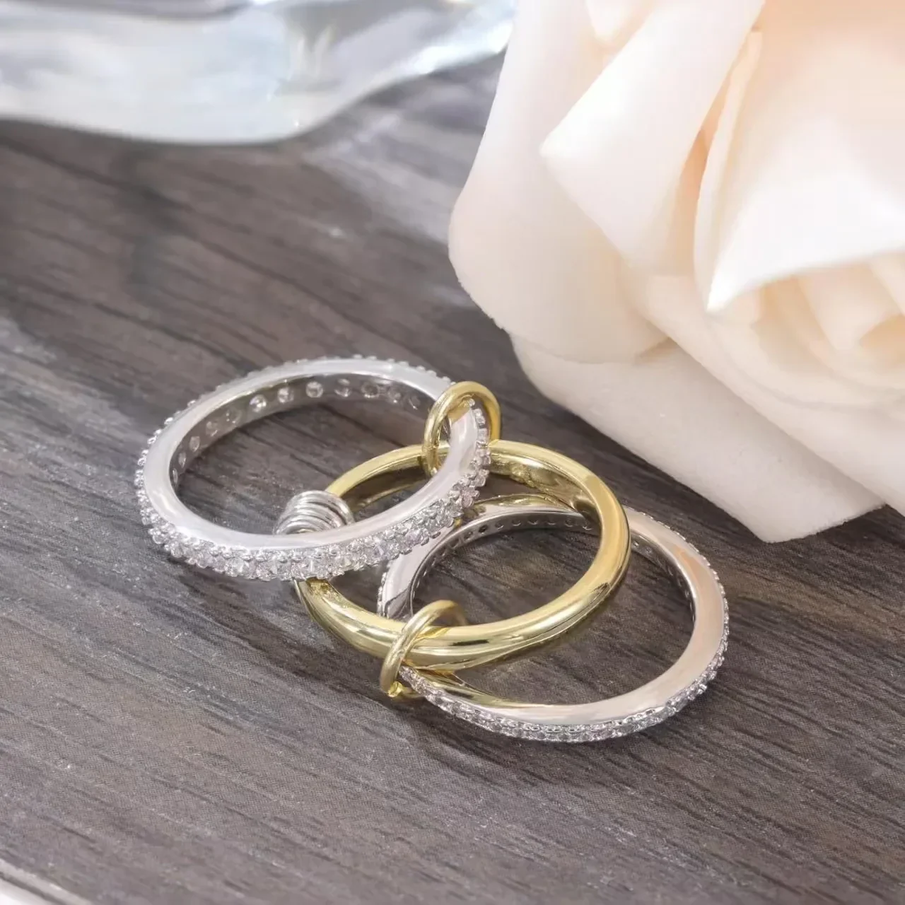 Cubic Zirconia Verbindungsring - Image 2