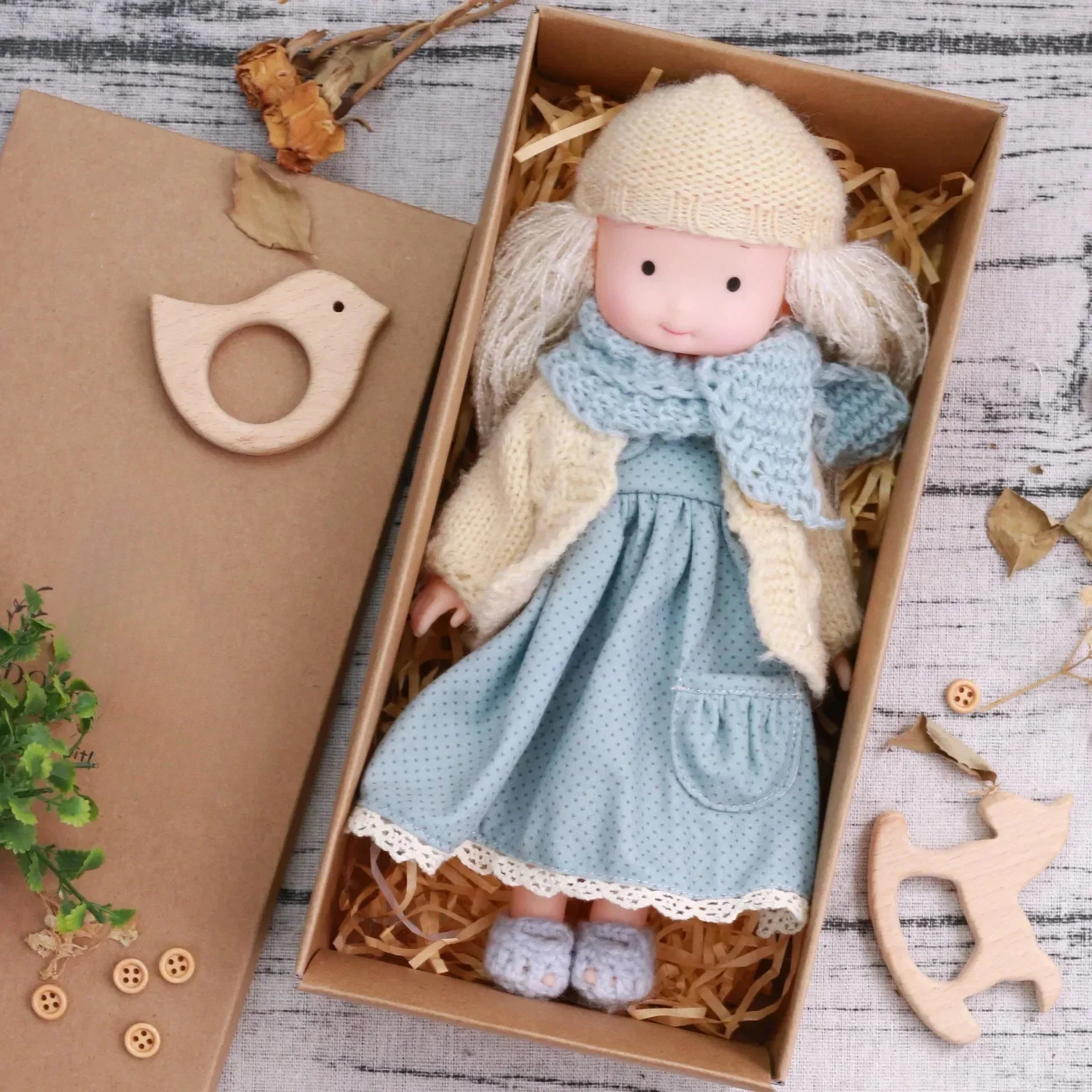 CuddlyCharm | Plüsch-Anziehpuppe mit Accessoires Geschenkset - Image 13