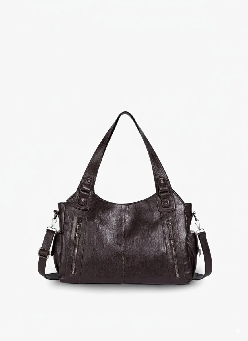 Dakota Schultertasche | Elegante & Praktische Tasche aus Veganem PU-Leder - Image 10