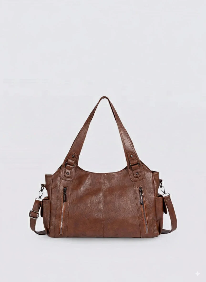 Dakota Schultertasche | Elegante & Praktische Tasche aus Veganem PU-Leder - Image 11