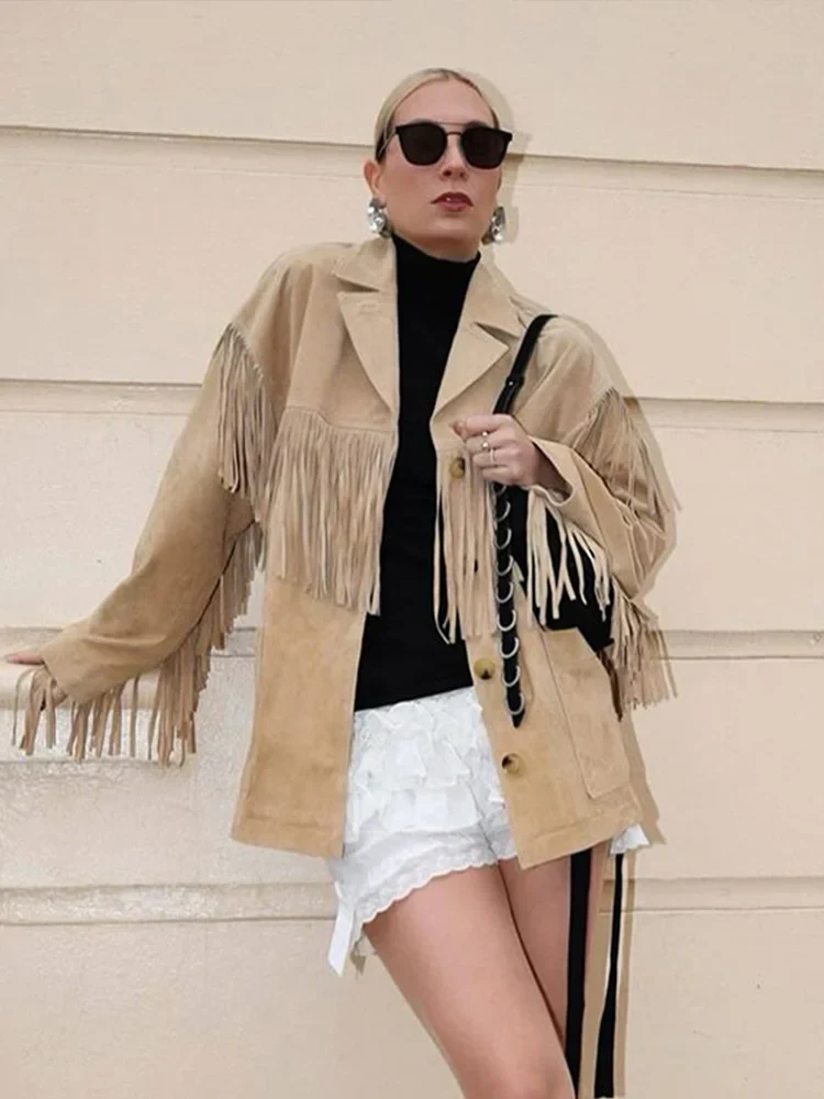 Dakota | Wildleder-Fransenjacke – Boho-Chic trifft auf Western-Style - Image 2