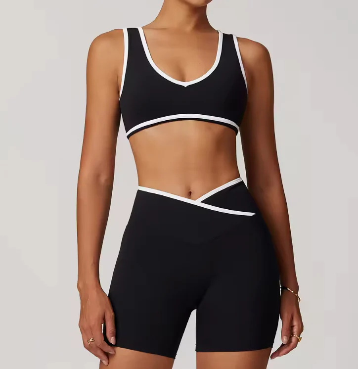 Damen 2-teiliges Yoga- & Pilates-Set – Nahtloses Trainingsoutfit mit Leggings & Oberteil - Image 4