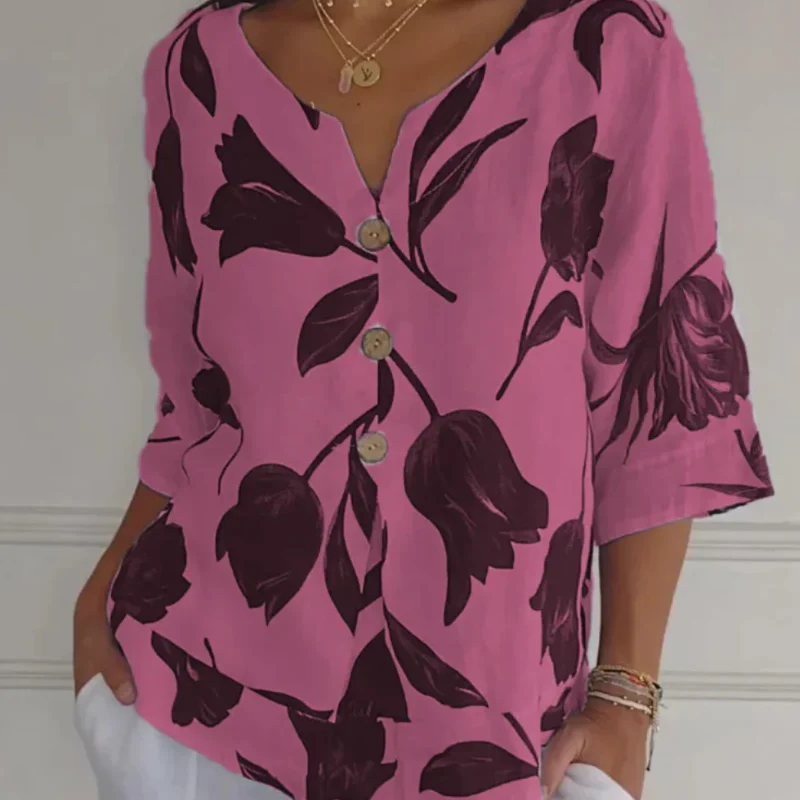 Damen atmungsaktive Sommerbluse | Kurzarm - Image 4