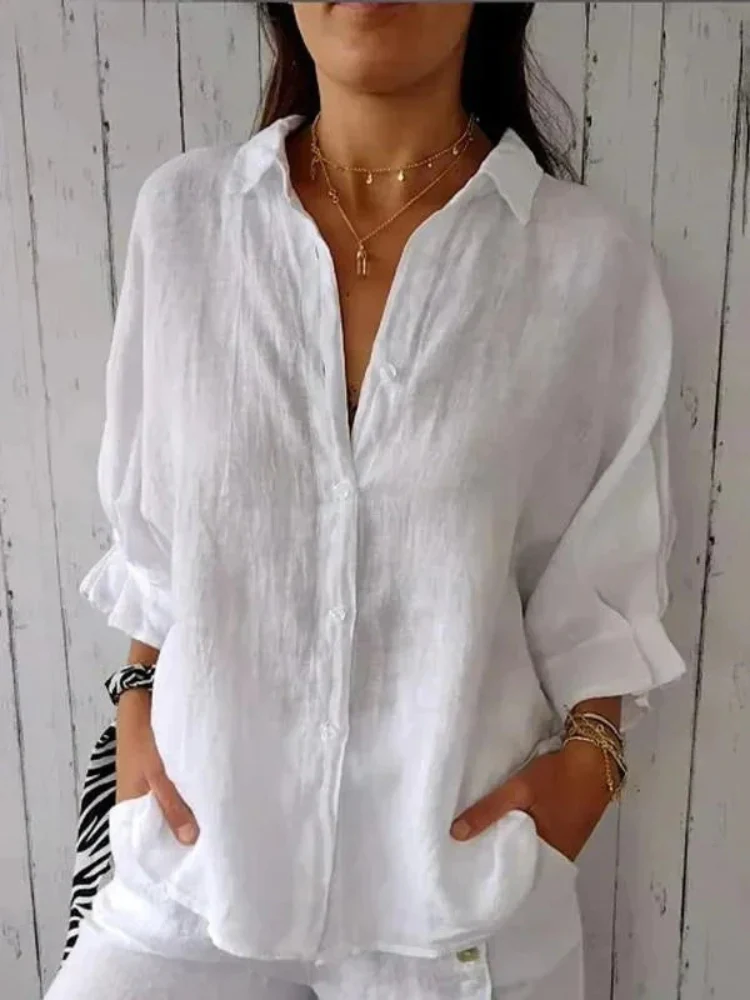Damen atmungsaktives langärmliges Hemd | Elegante - Image 9