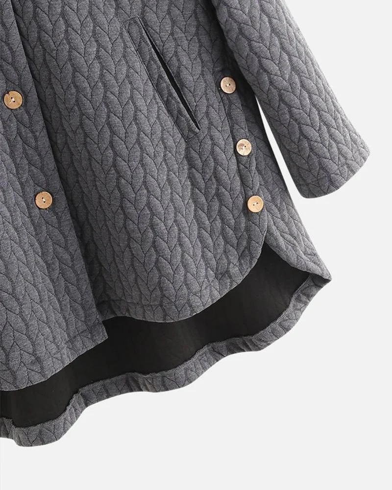 Damen bequeme Kapuzenjacke | Lang - Image 10