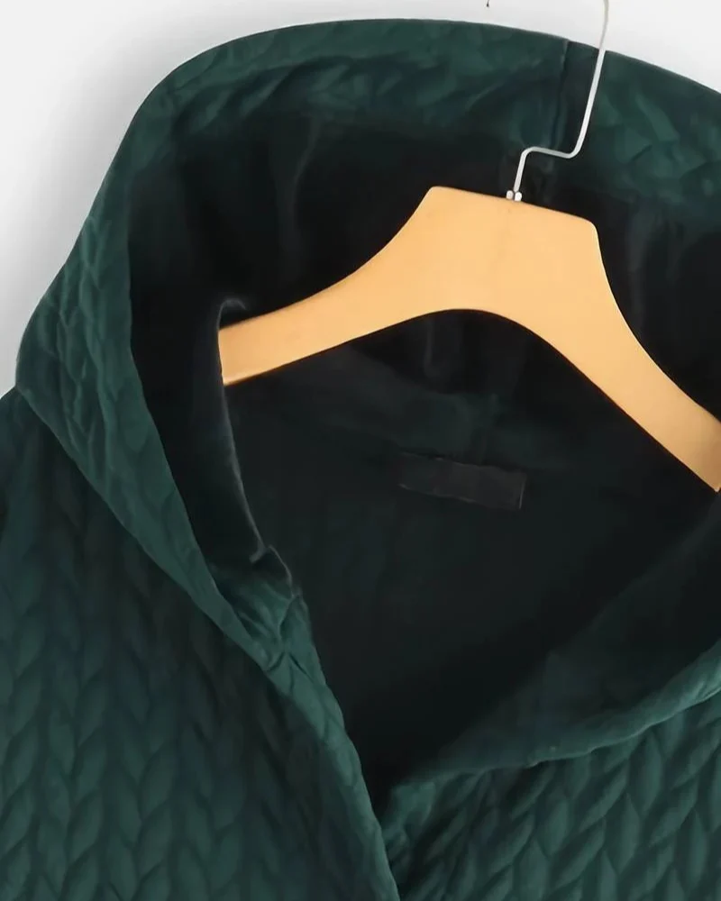 Damen bequeme Kapuzenjacke | Lang - Image 6