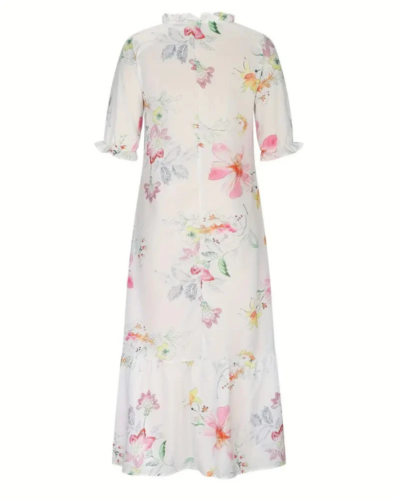 Damen bequemes geblümtes Sommerkleid | Maxi - Image 6