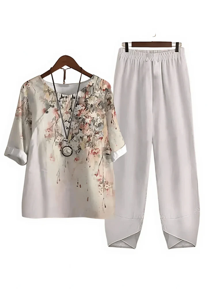 Damen bequemes passendes Set | Hose und oberteil - Image 2