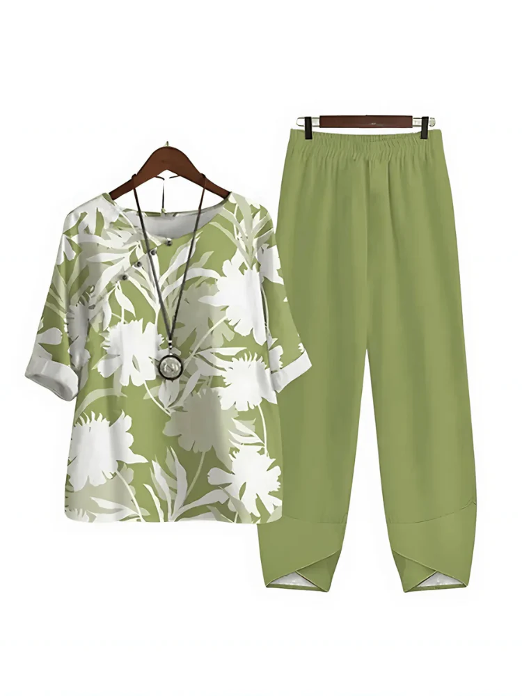 Damen bequemes passendes Set | Hose und oberteil - Image 3