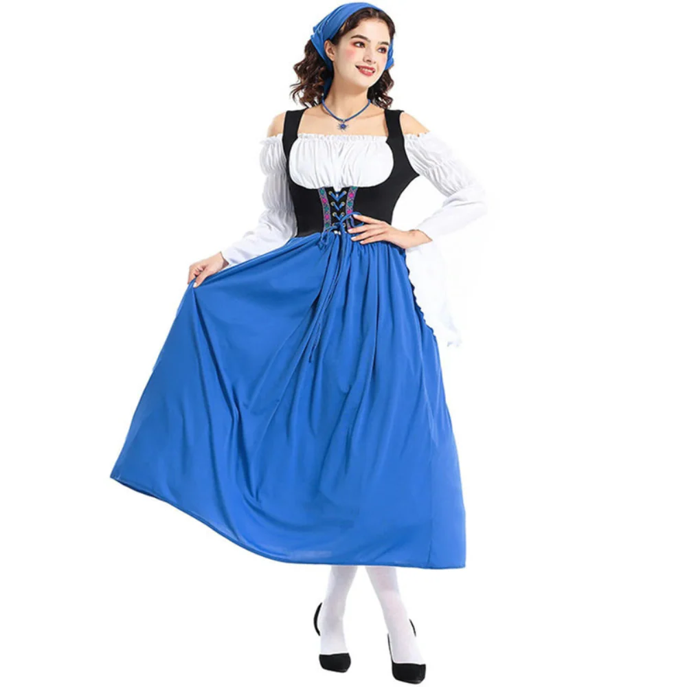 Damen Besticktes Traditionelles Dirndl Kleid | Midi - Image 4