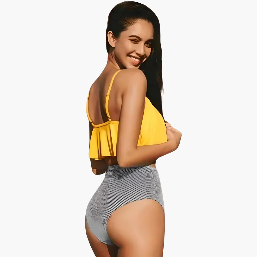 Damen Bikini Set mit Rüschen und UV-beständigem Stoff - Image 2