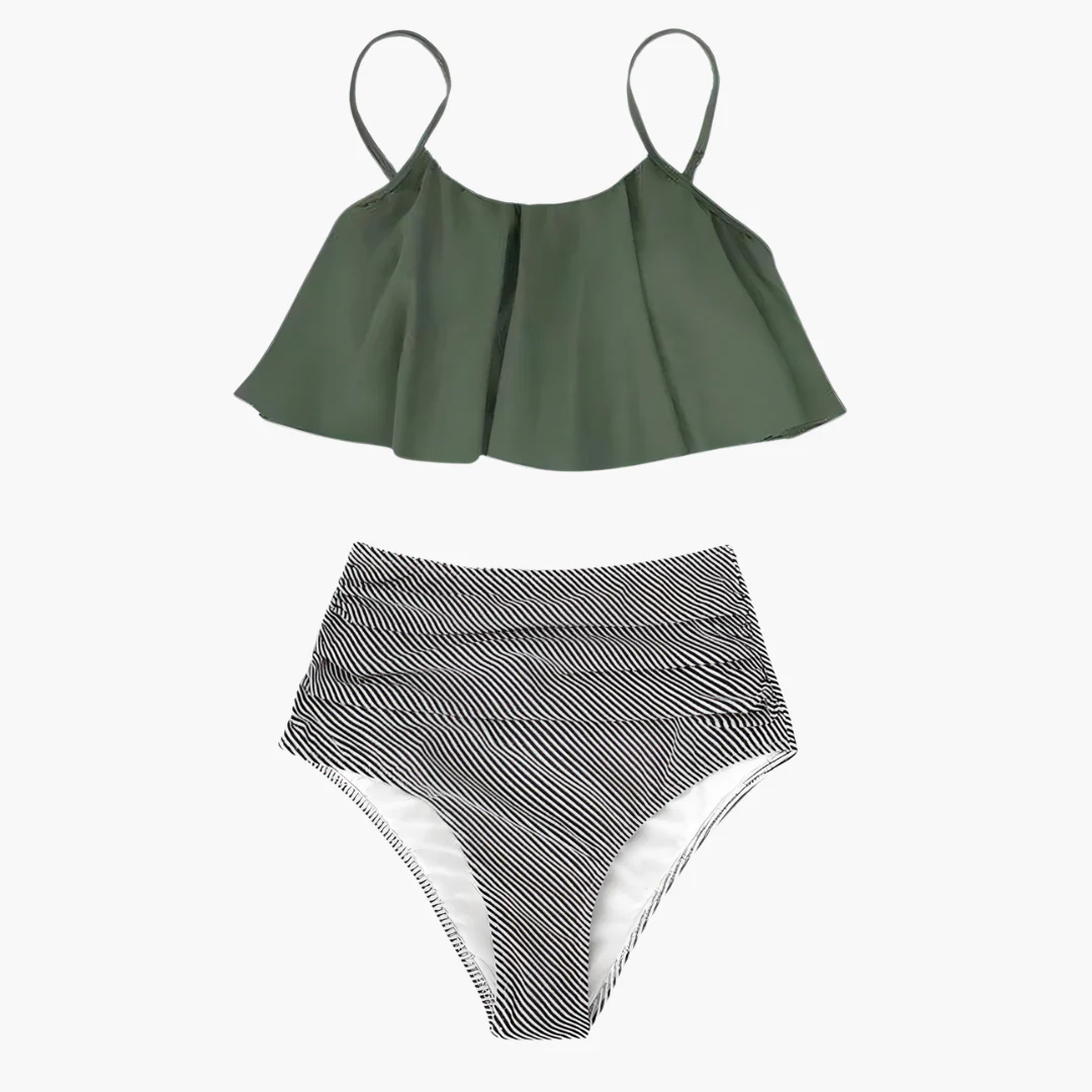 Damen Bikini Set mit Rüschen und UV-beständigem Stoff - Image 3