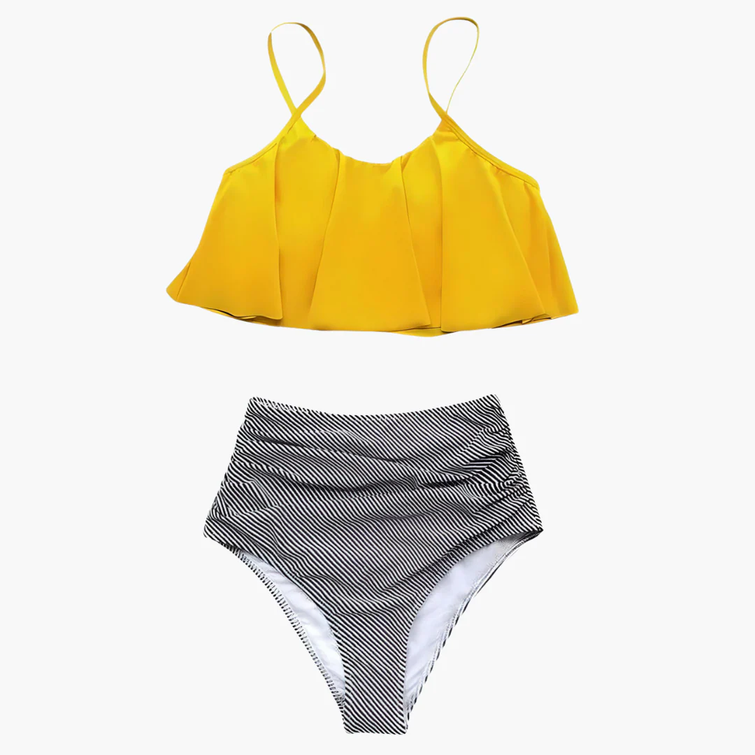 Damen Bikini Set mit Rüschen und UV-beständigem Stoff - Image 4