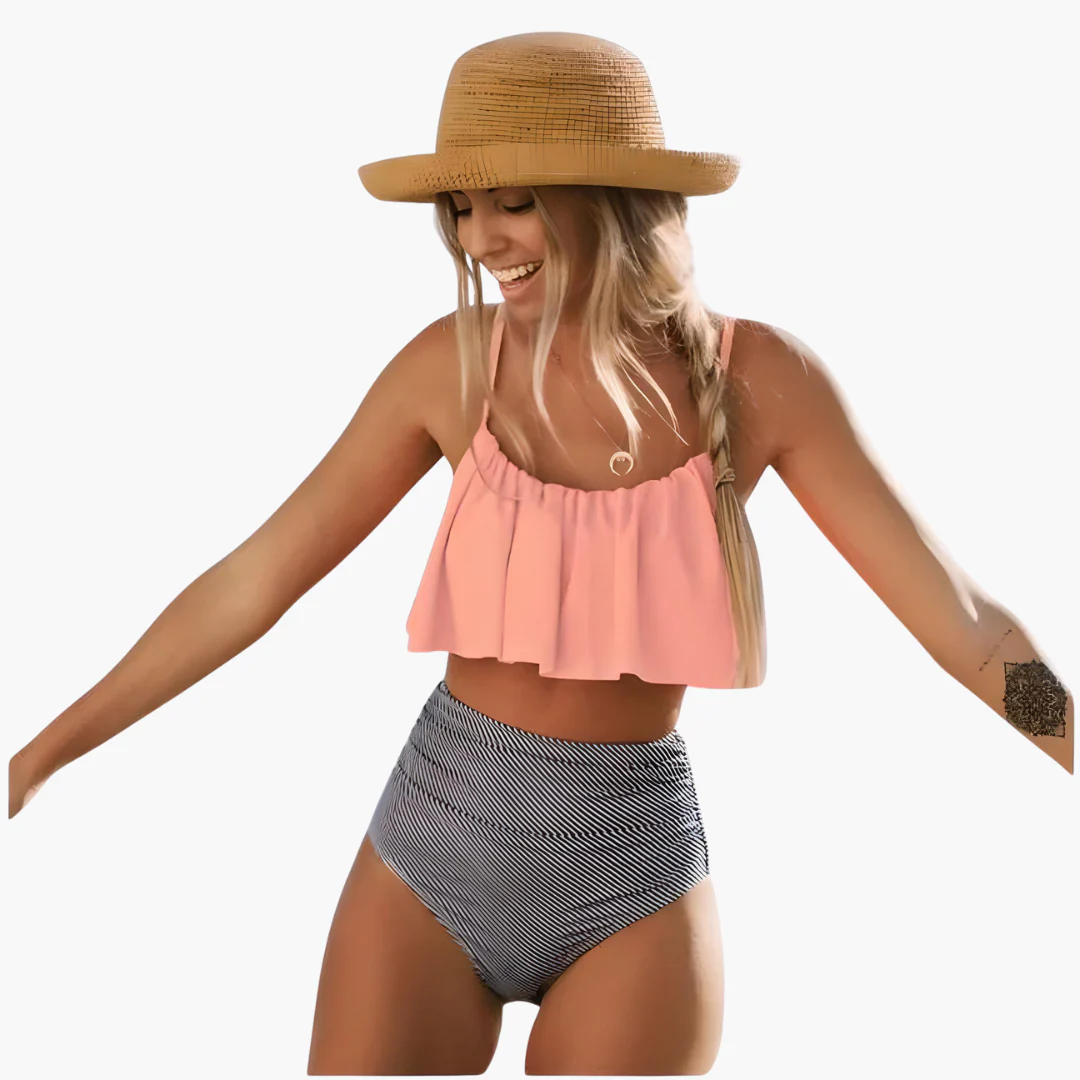 Damen Bikini Set mit Rüschen und UV-beständigem Stoff - Image 5