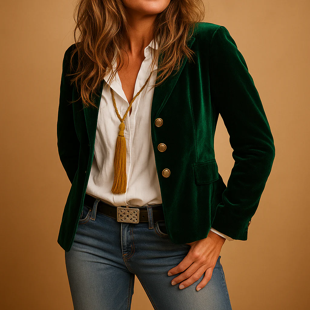 Damen Blazer | Schmale Passform mit Revers und Taschen - Image 6