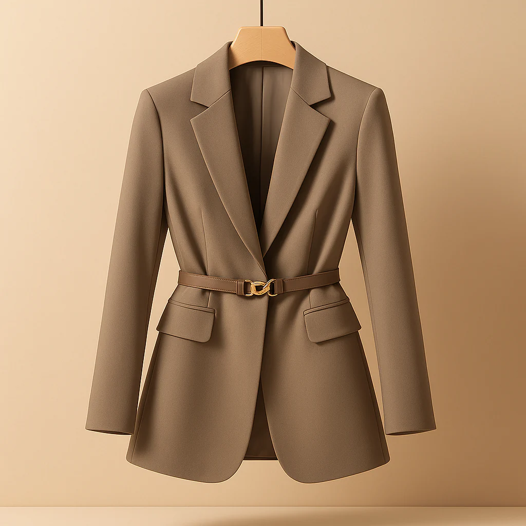 Damen Blazer | Taillierte Linienführung strukturierte Silhouette - Image 2