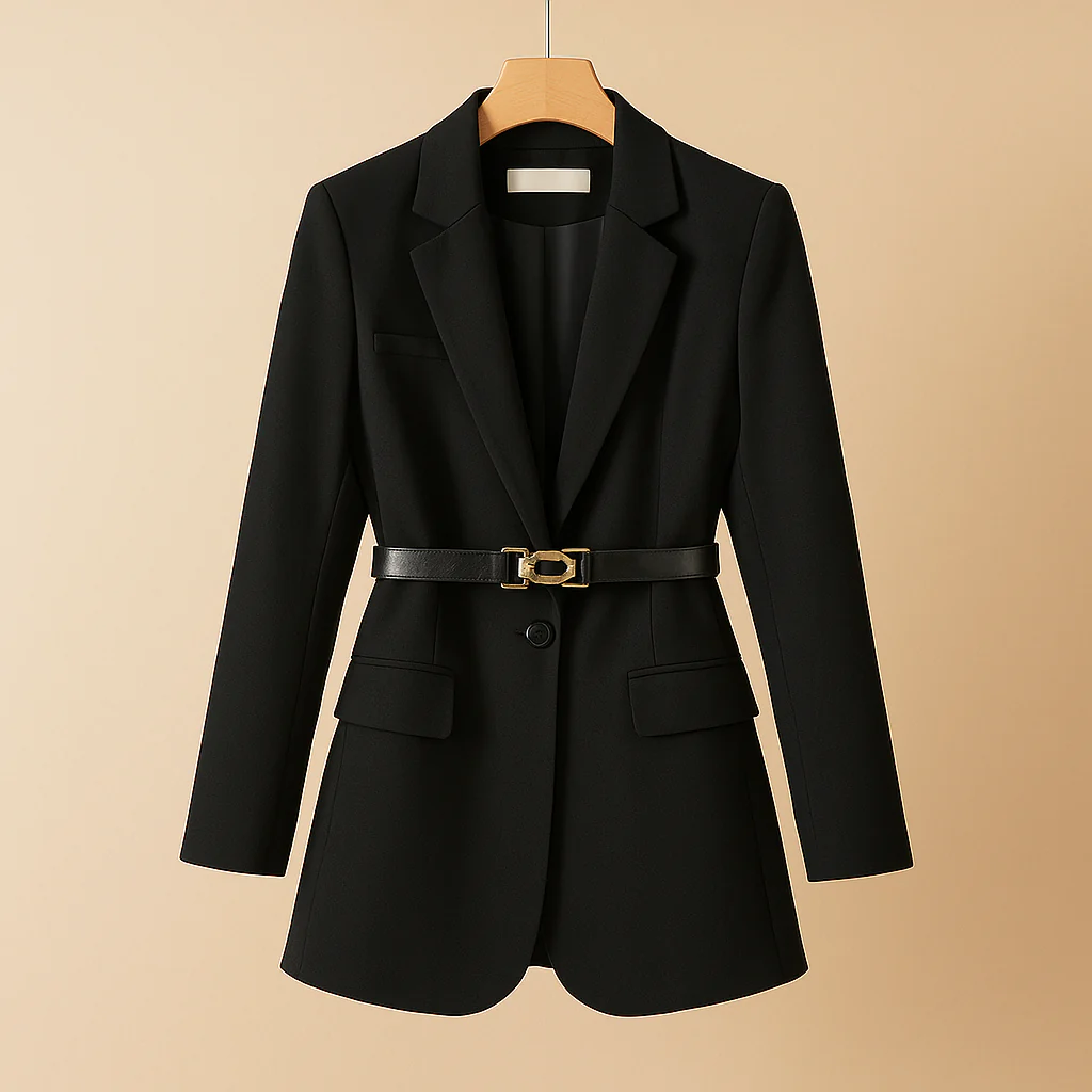 Damen Blazer | Taillierte Linienführung strukturierte Silhouette - Image 3
