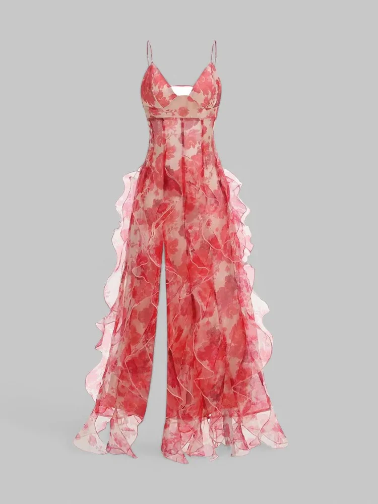 Damen Blumen Urlaub Sommerkleid | Maxi - Image 2