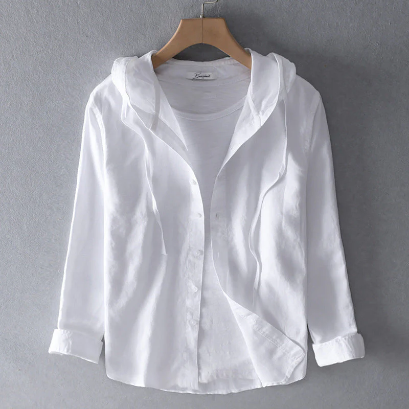 Damen Bluse | Frontöffnung mit Kragen und langem Ärmel - Image 4