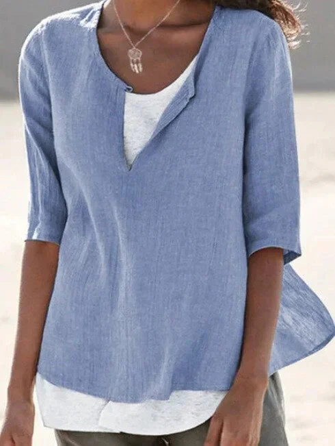 Damen Bluse | mehrlagige Ausführung und gleichmäßige Linienführung - Image 3
