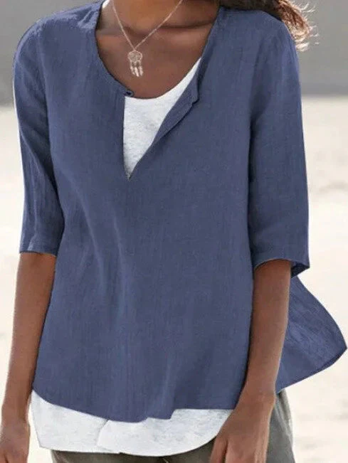 Damen Bluse | mehrlagige Ausführung und gleichmäßige Linienführung - Image 4
