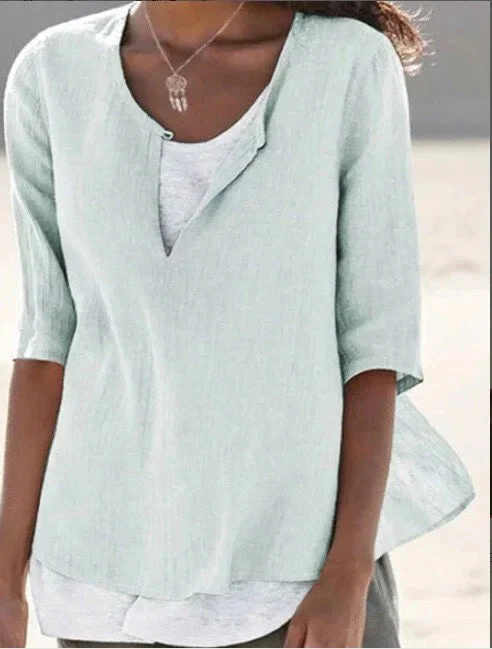 Damen Bluse | mehrlagige Ausführung und gleichmäßige Linienführung - Image 5