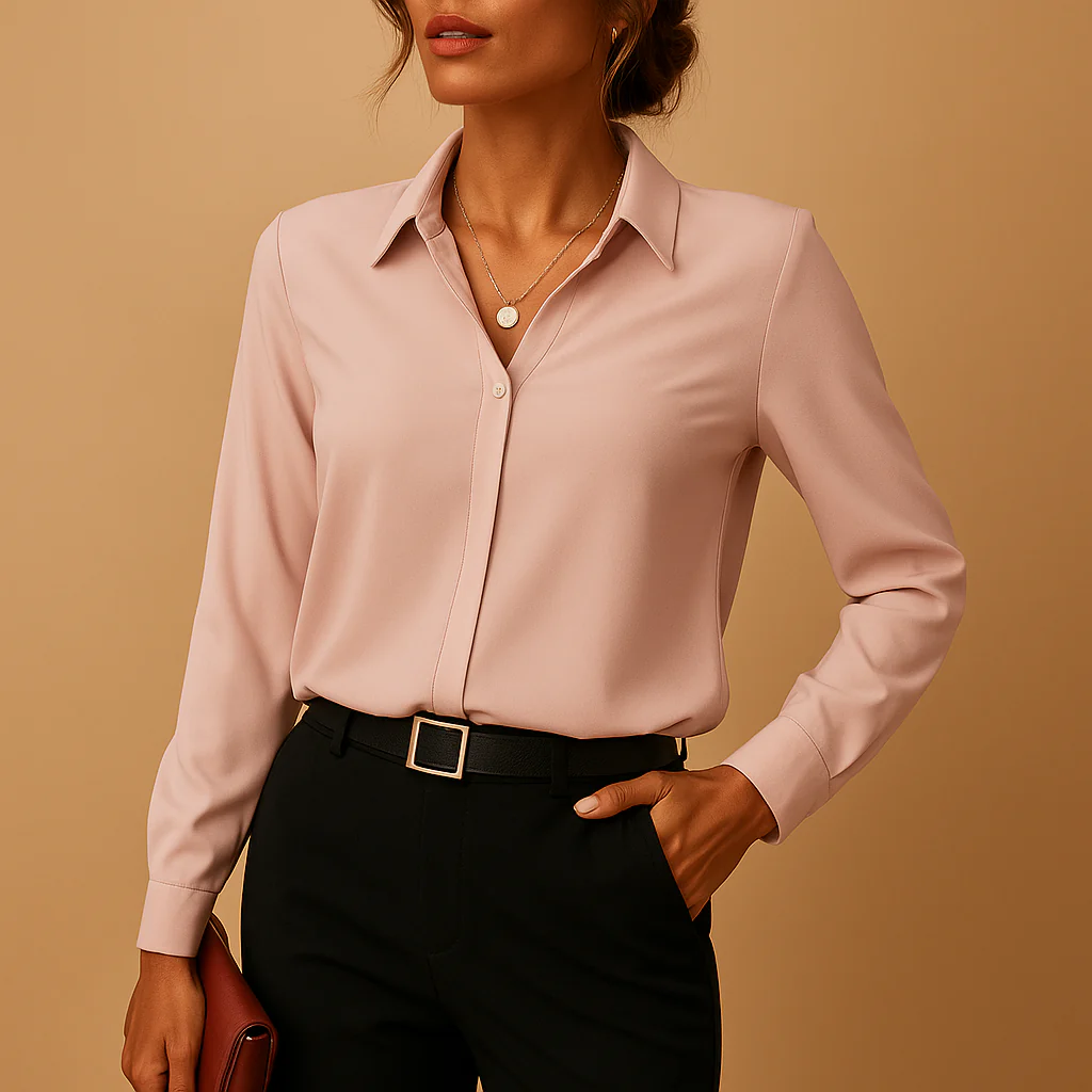 Damen-Bluse mit schlichtem Design | Alltagstauglich - Image 3