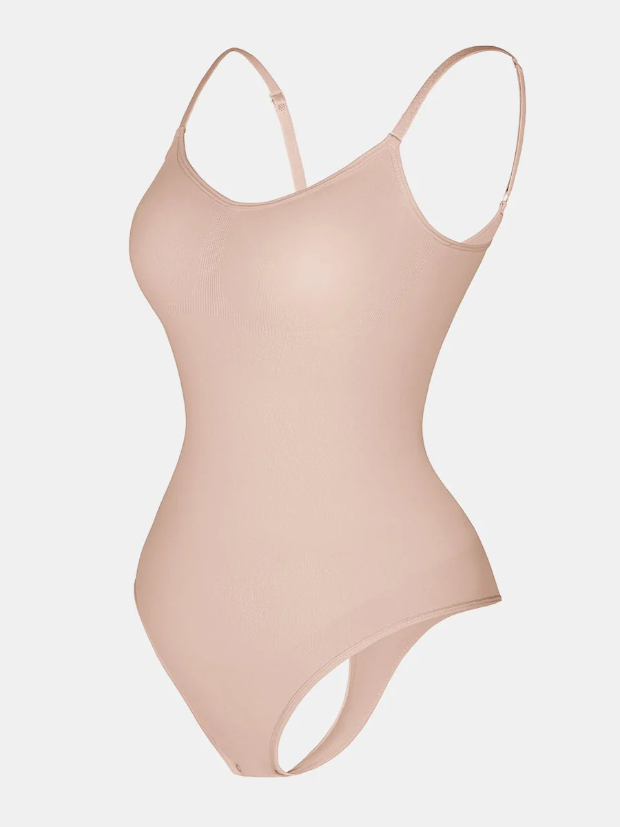 Damen Body | durchgehende Körperform mit Schulterbandern - Image 14