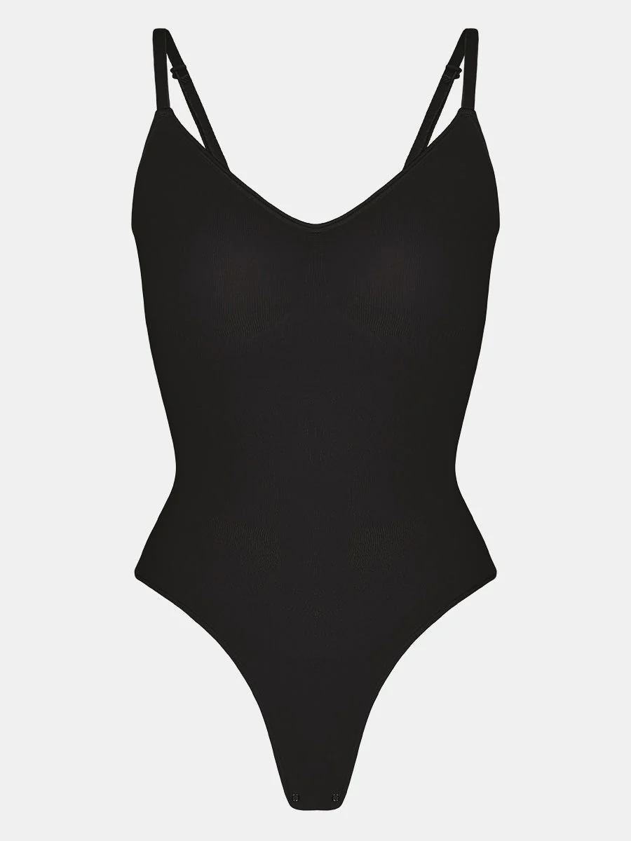 Damen Body | durchgehende Körperform mit Schulterbandern - Image 16