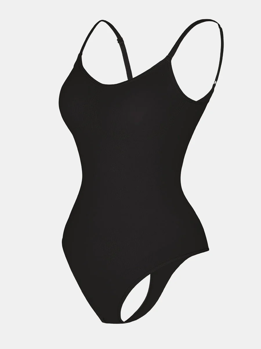 Damen Body | durchgehende Körperform mit Schulterbandern - Image 17
