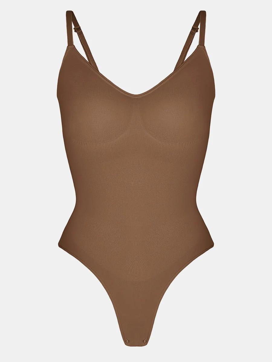 Damen Body | durchgehende Körperform mit Schulterbandern - Image 18