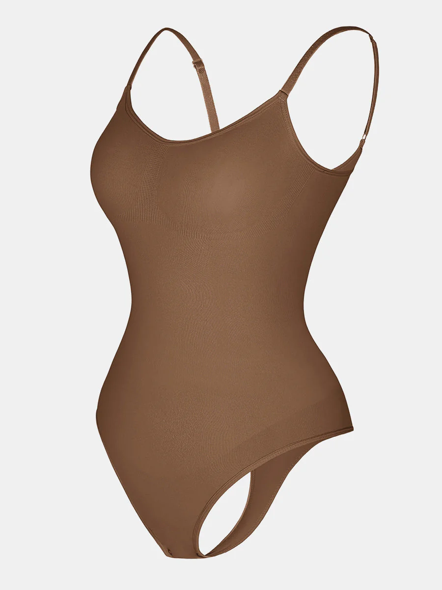 Damen Body | durchgehende Körperform mit Schulterbandern - Image 19
