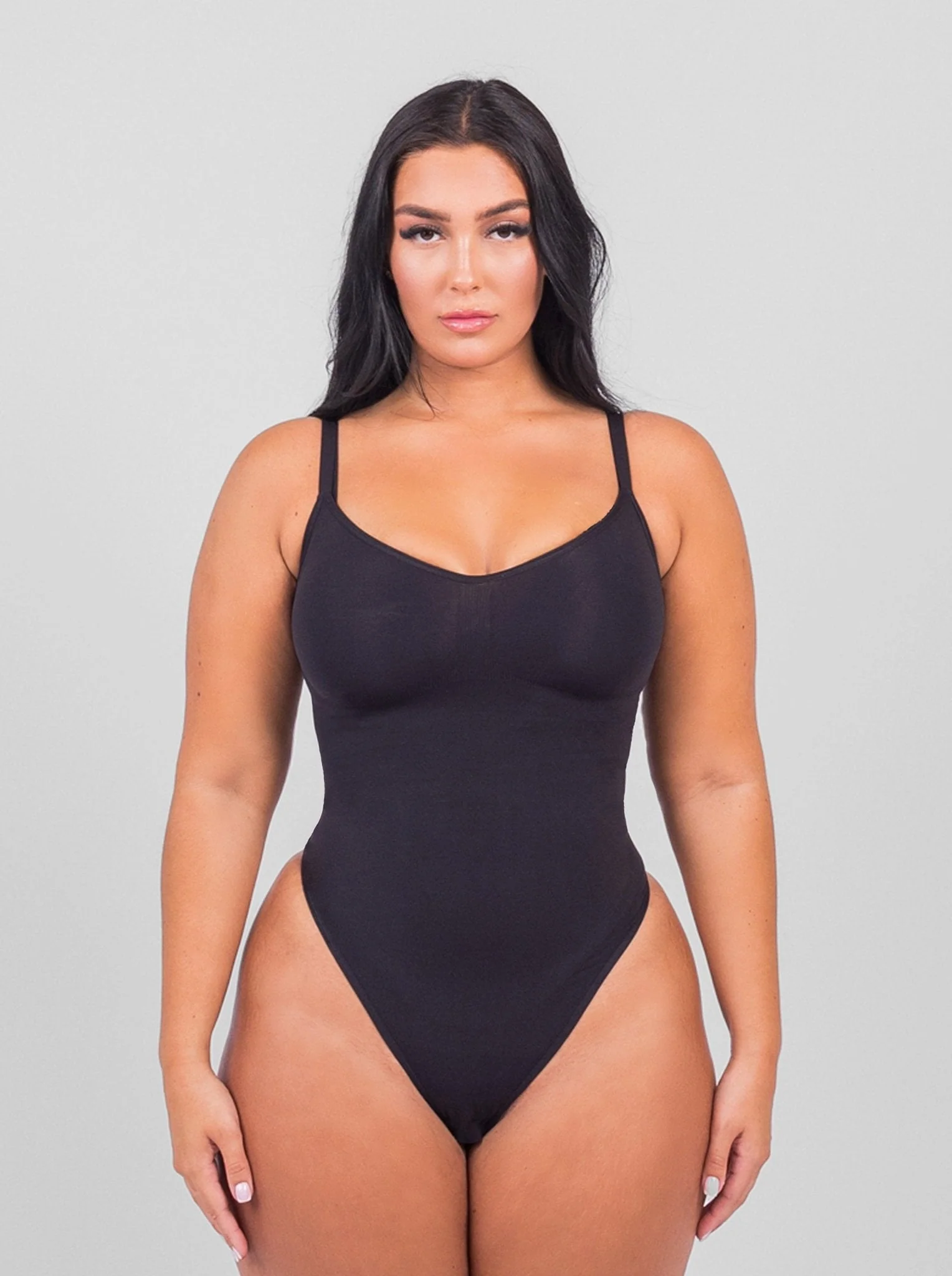 Damen Body | durchgehende Körperform mit Schulterbandern - Image 7