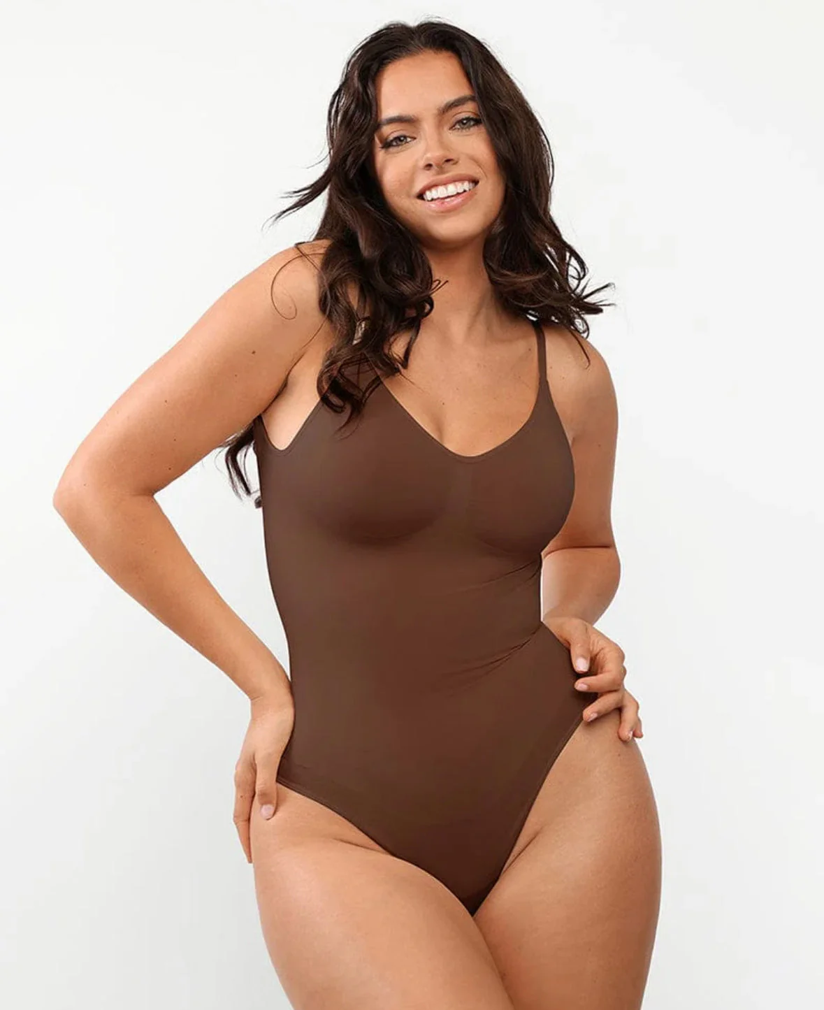 Damen Body | einteilig mit geschlossenem Rücken und Schulterrückenteil - Image 7
