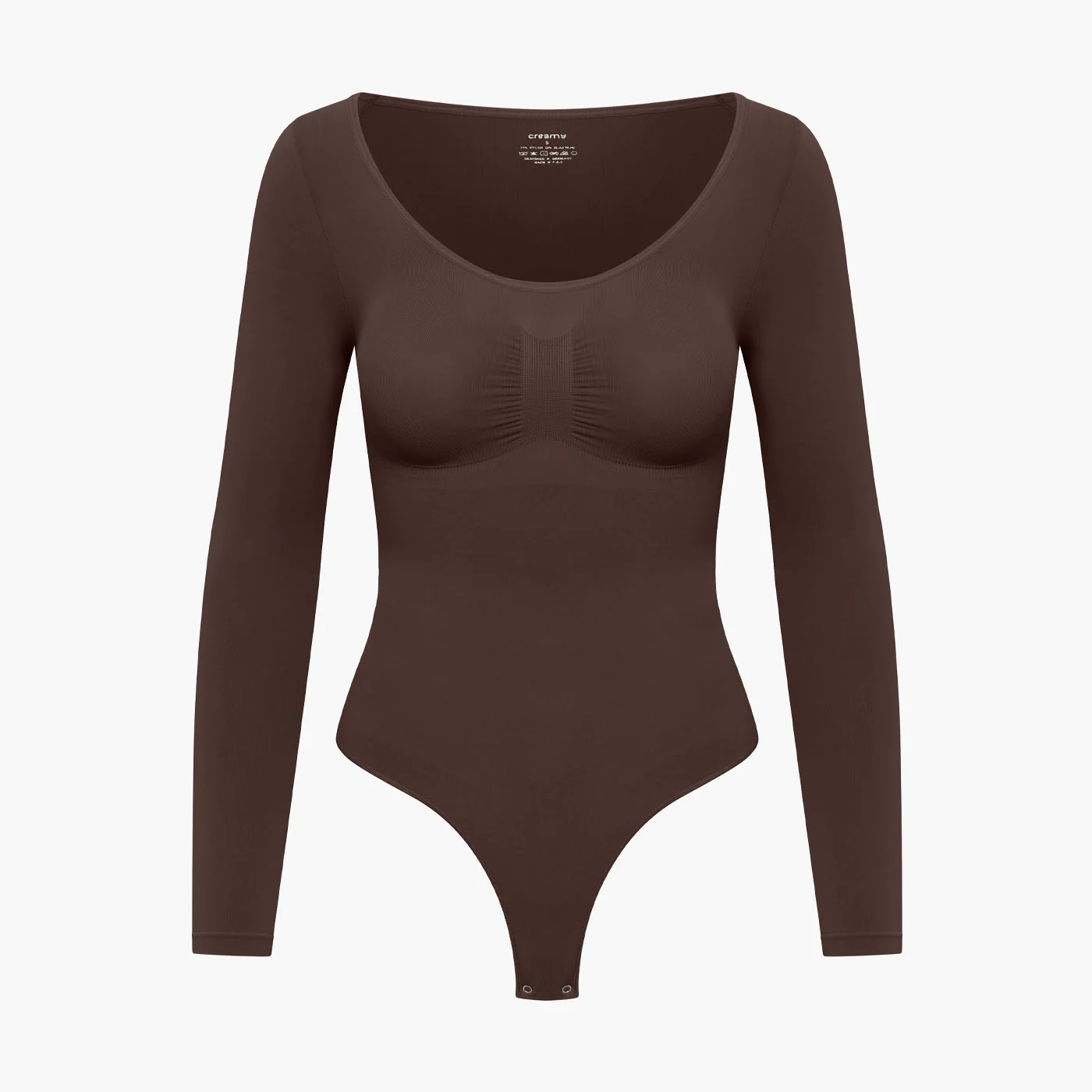Damen Body | langärmelig mit durchgehender Fläche und Rückenöffnung - Image 10