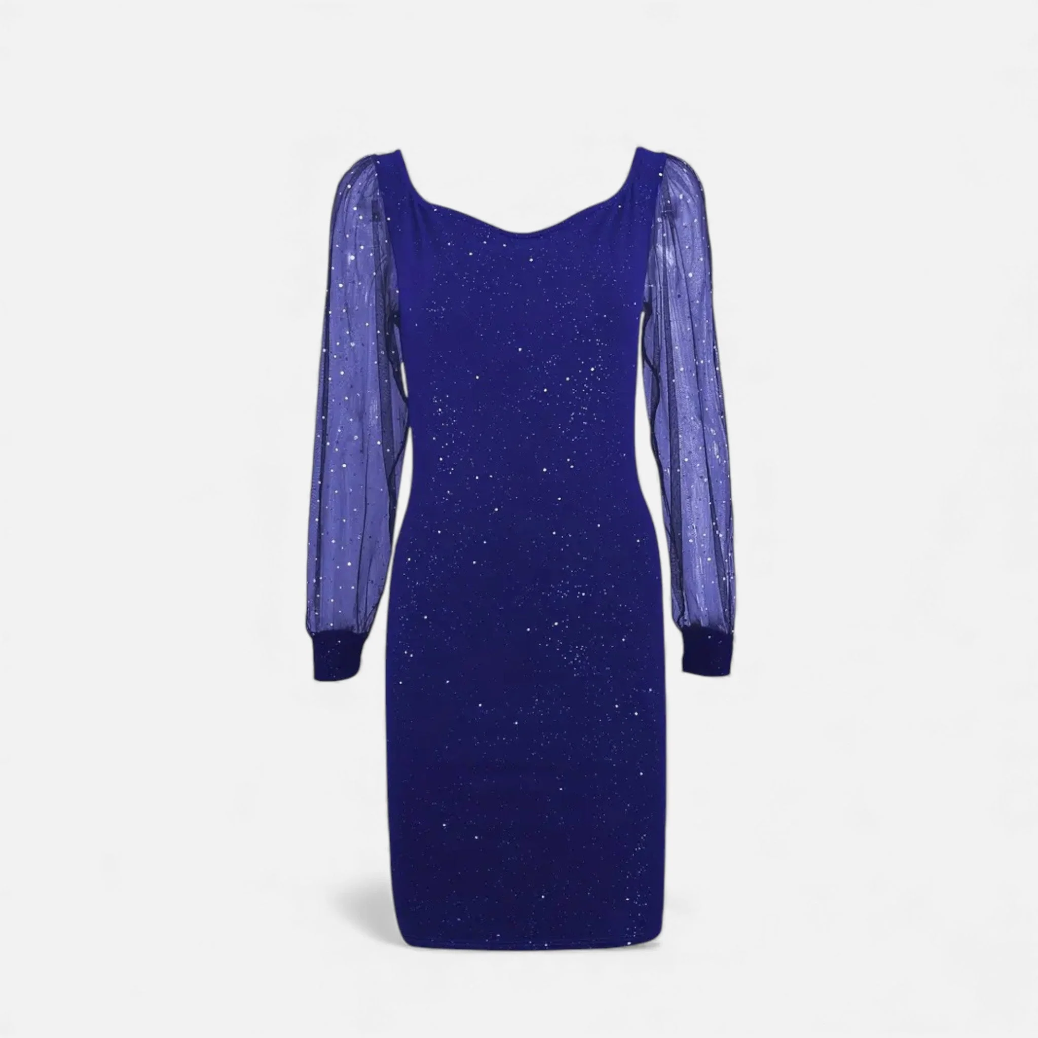 Damen Bodycon Kleid V-Ausschnitt Pailletten für Festliche Anlässe - Image 7
