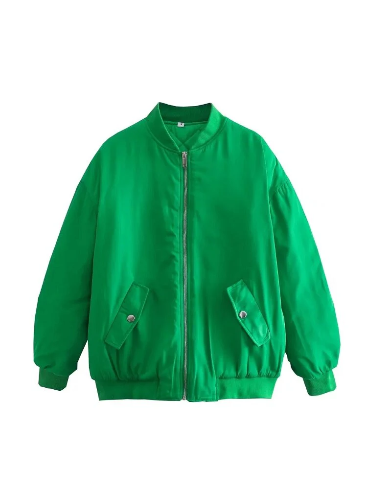 Damen Bomber Übergangsjacke | Übergroße - Image 10