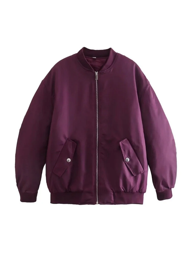 Damen Bomber Übergangsjacke | Übergroße - Image 2