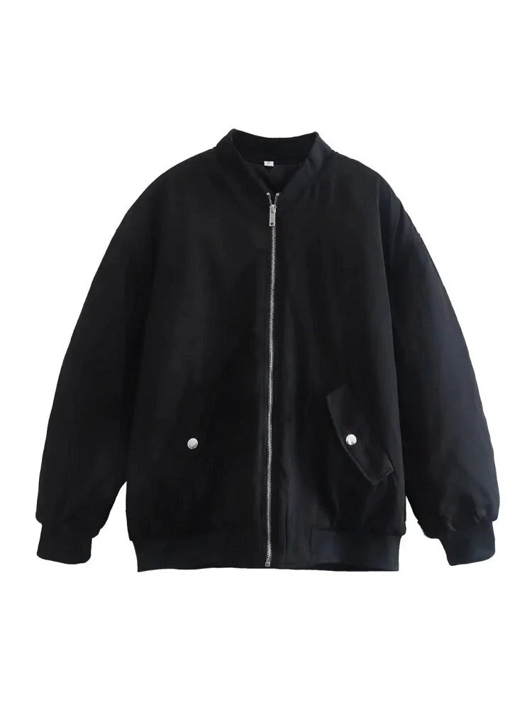 Damen Bomber Übergangsjacke | Übergroße - Image 4