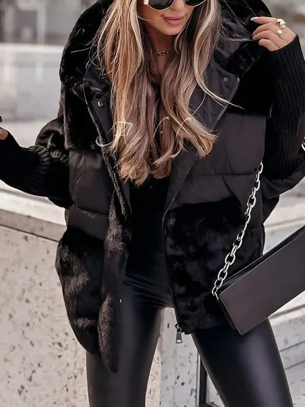 Damen Bomberjacke mit Kapuze | Modischer Schnitt - Image 12