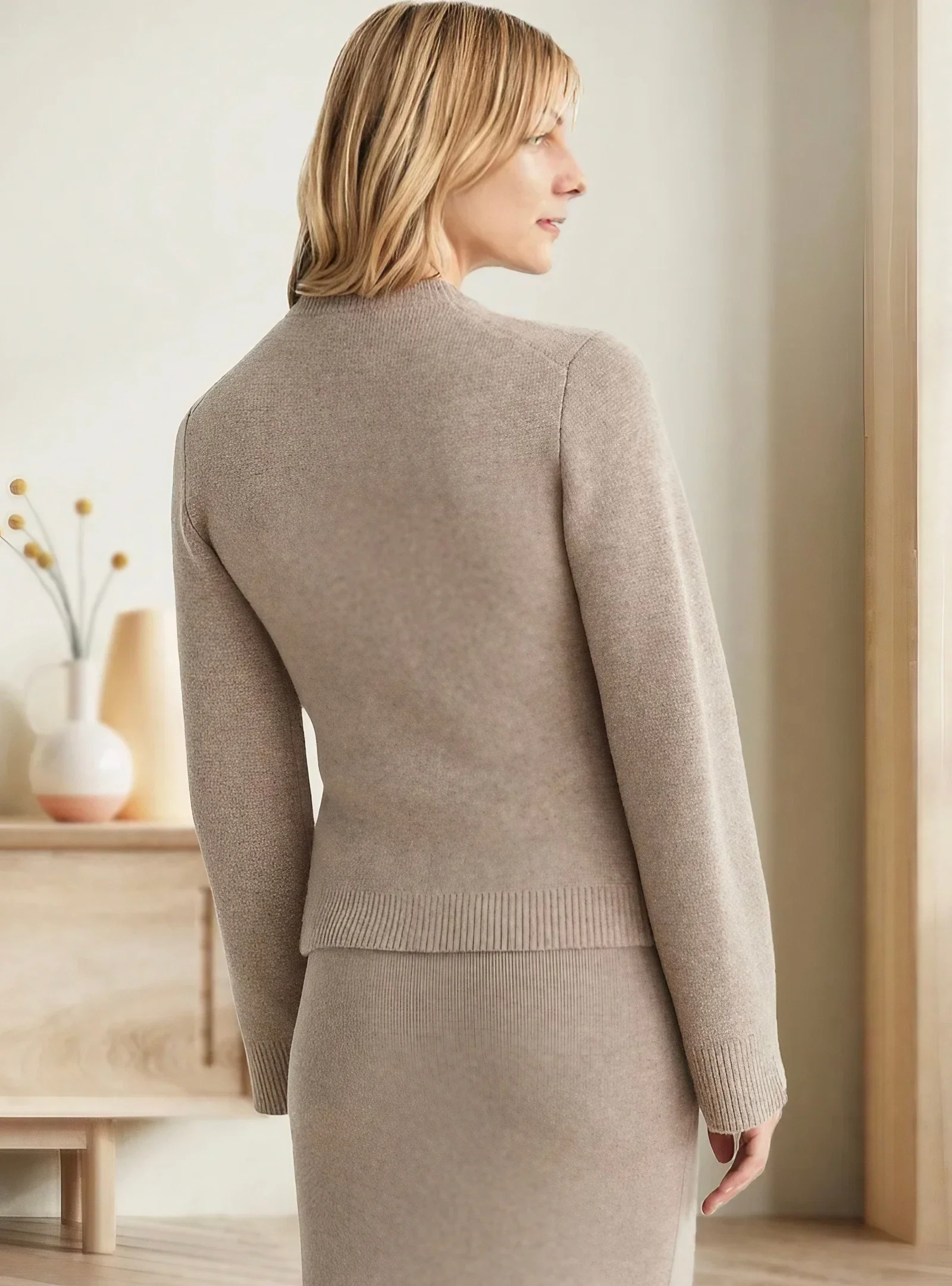 Damen Cardigan mit Ausgestellten Ärmeln | Lässig - Image 6